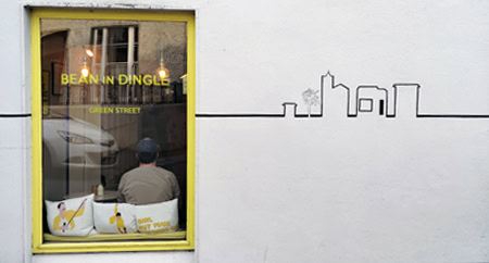 Bean in Dingle coffee shop front