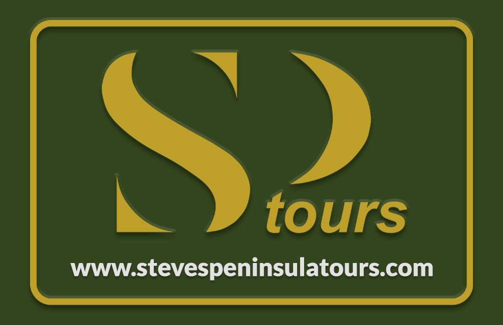 Steve’s Peninsula Tours business cards and flyers