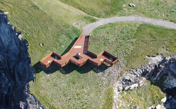 Blasket Centre with coastal views