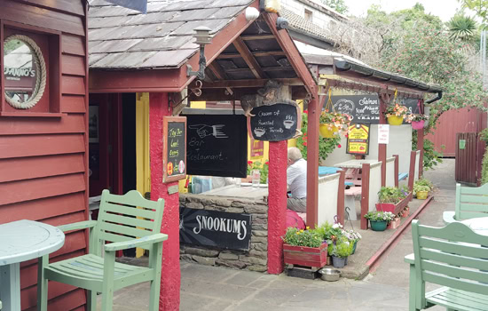 Traditional Irish dishes served at Danno’s Bar Dingle