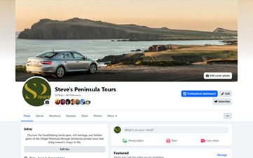 Followers enjoying Dingle Peninsula tours on social media reels