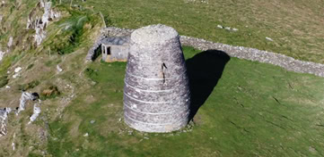 Eask Tower from the base of Carhoo Hill