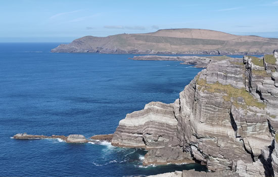 Kerry Cliffs on a sunny day