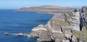 Panoramic view from Kerry Cliffs