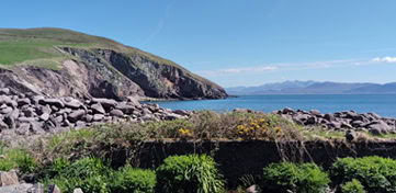 Minard Castle Lispole beach views
