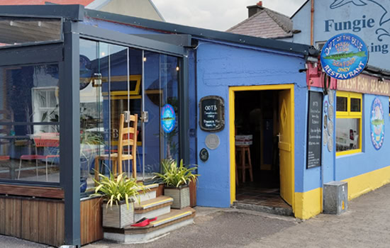 Out of the Blue on Dingle Harbour