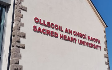 SHU in Dingle modern campus architecture view