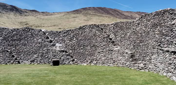 Interior steps of Staigue Fort