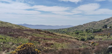 View from Staigue Fort over Kenmare Bay