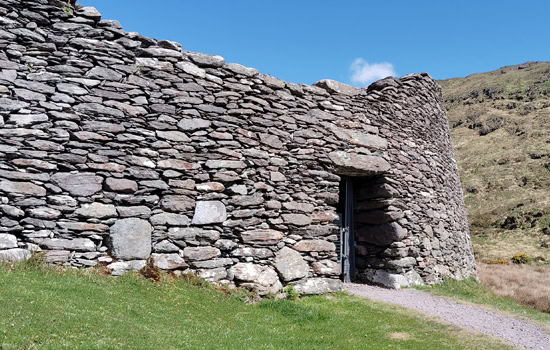 Entrance passage of Staigue Fort