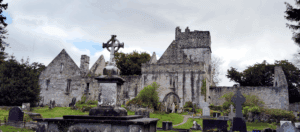 Scenic view of Muckross Abbey from the Muckross Abbey – A Peaceful Walk Through Killarney’s Past guide