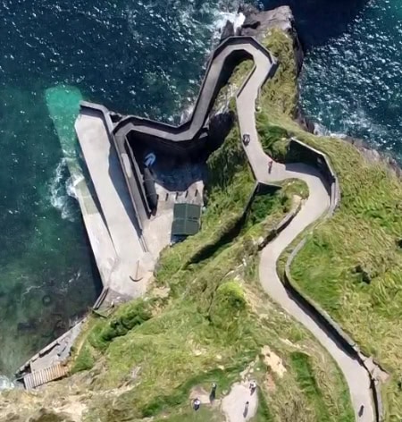 Scenic view of Slea Head Drive from the Slea Head Drive Route Guide guide