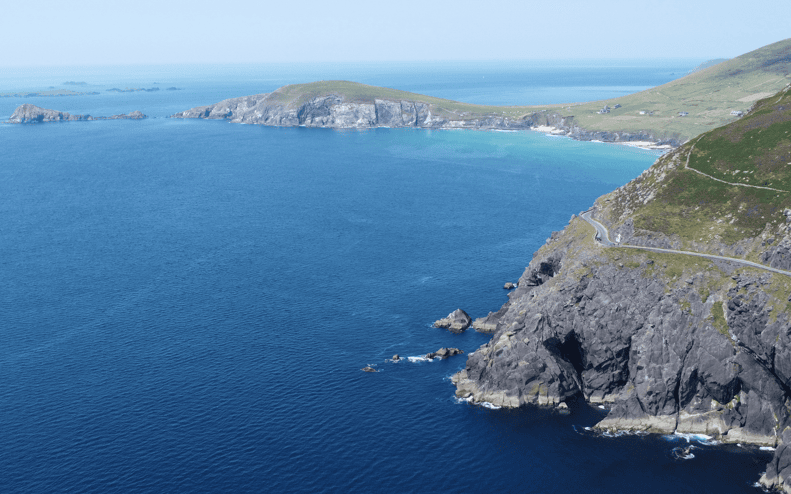 Dingle Peninsula viewpoint in County Kerry