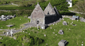Kilmalkedar Church on the Dingle Peninsula